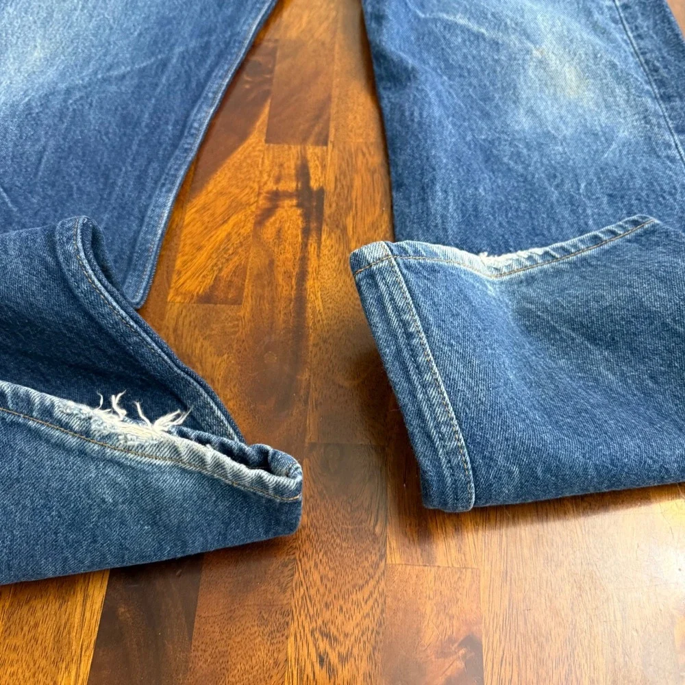 Levi Strauss Co‎ 501XX Mens Blue Button Fly Jeans W38 L36 (36x33) Y2K